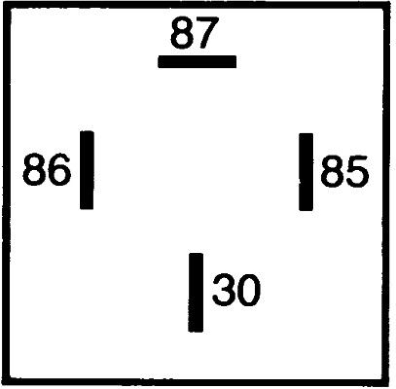 HELLA Relay, main current