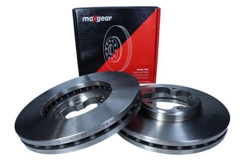 2x MAXGEAR Bremsscheibe 19-4786