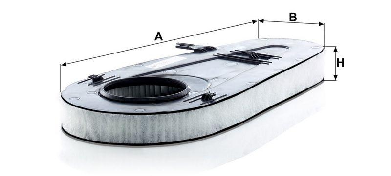 MANN-FILTER Luftfilter
