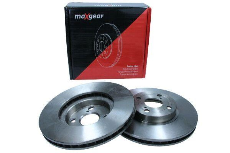 2x MAXGEAR Bremsscheibe 19-0966
