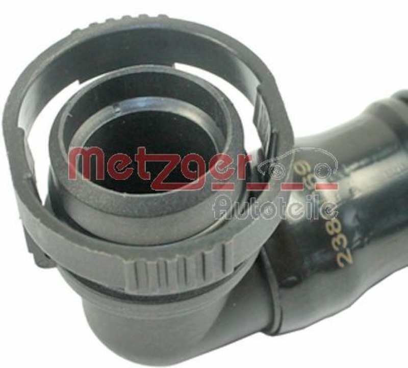 METZGER Hose, crankcase ventilation