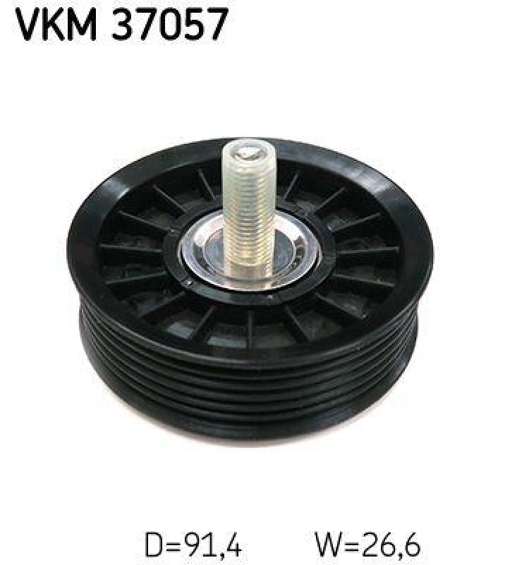 SKF Umlenk-/Führungsrolle, Keilrippenriemen VKM 37057