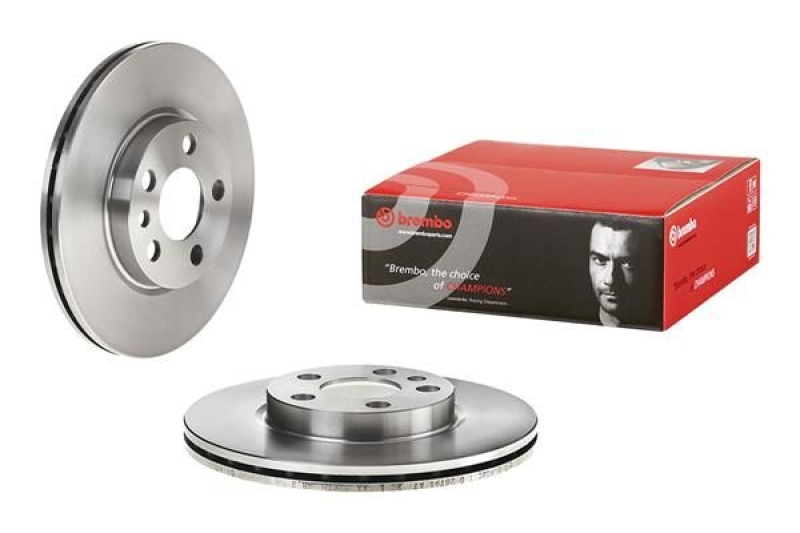 2x BREMBO Bremsscheibe PRIME LINE