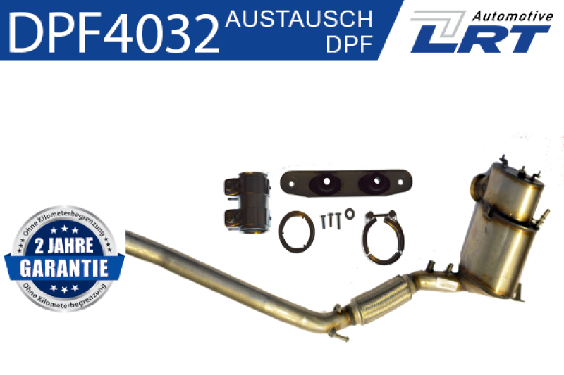 LRT Ruß-/Partikelfilter, Abgasanlage