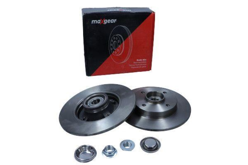 2x MAXGEAR Bremsscheibe 19-1909