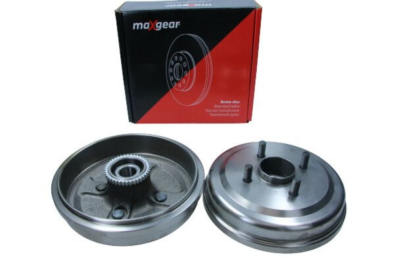 2x MAXGEAR Brake Drum