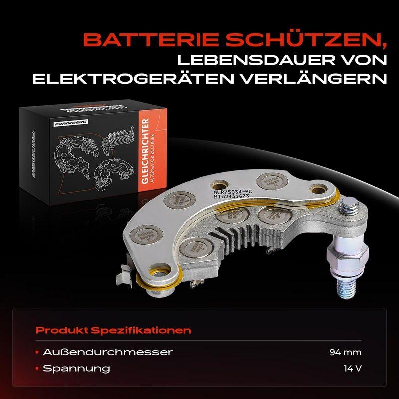 Frankberg Gleichrichter, Generator