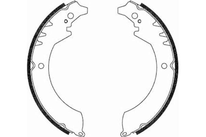 TRW Bremsbackensatz GS8251
