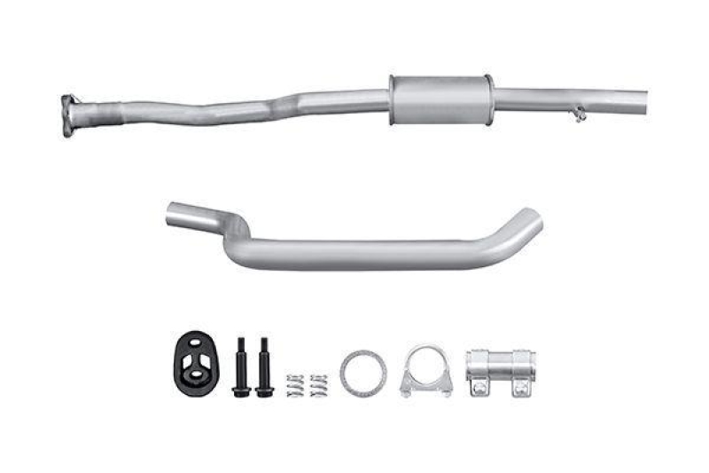 HELLA Mittelschalldämpfer Easy2Fit – PARTNERED with Faurecia 8LC 366 024-011