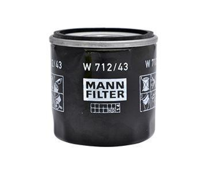 MANN-FILTER Ölfilter W 712/43