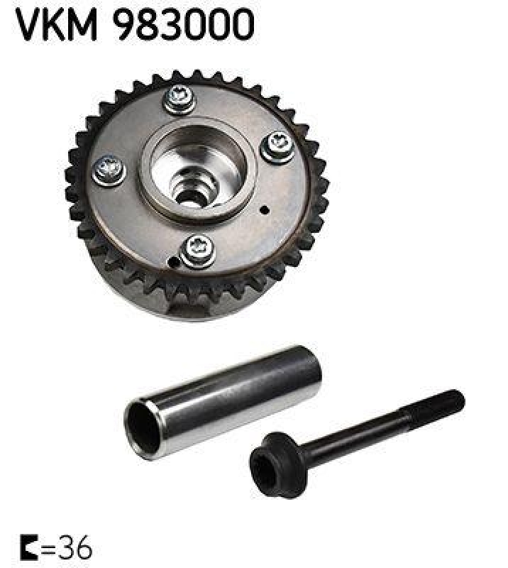 SKF Nockenwellenversteller VKM 983000
