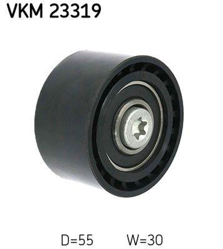 SKF Umlenk-/Führungsrolle, Zahnriemen VKM 23319