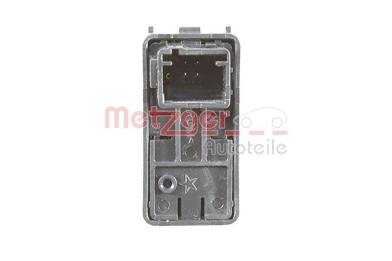 METZGER Switch, window regulator GREENPARTS