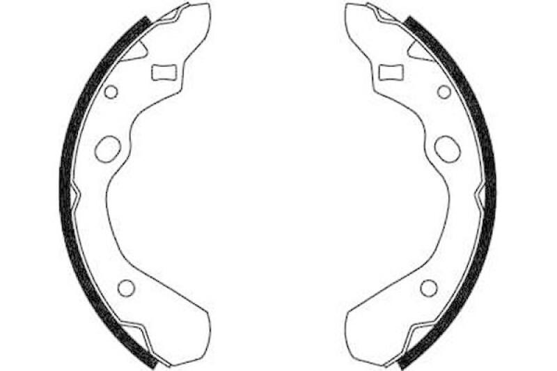 TRW Bremsbackensatz GS8290