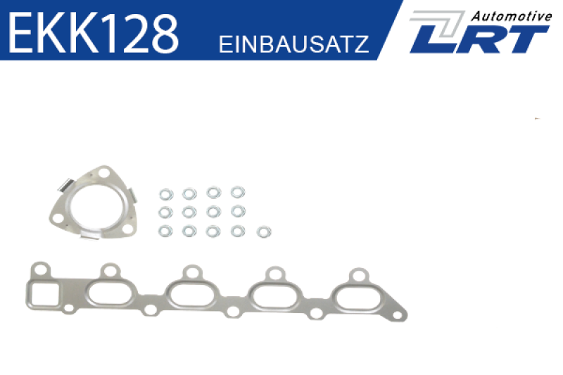 LRT Montagesatz, Abgaskrümmer