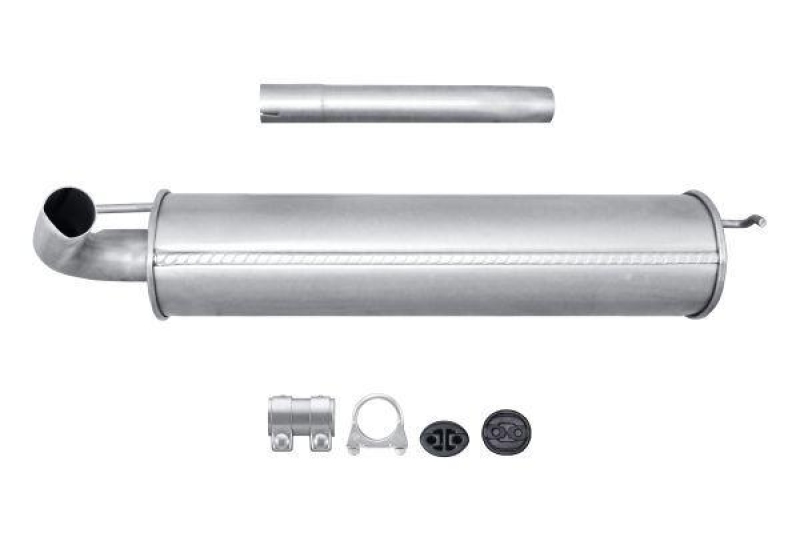HELLA Endschalldämpfer Easy2Fit – PARTNERED with Faurecia 8LD 366 028-551