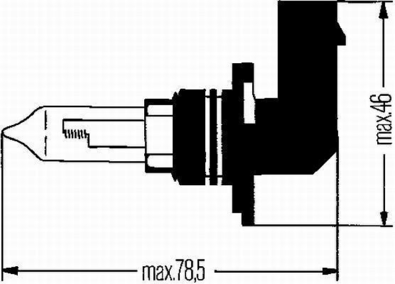 HELLA Glühlampe STANDARD 8GH 005 635-121