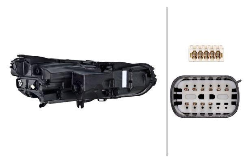 1x Hella Hauptscheinwerfer LED Links passend für Opel Insignia BJ ab 08/2020 GSi