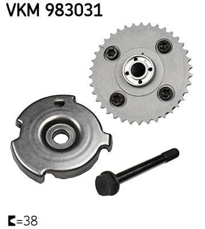 SKF Nockenwellenversteller VKM 983031