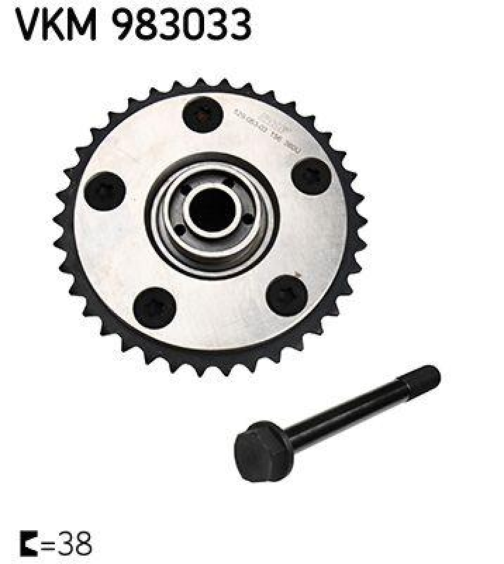 SKF Nockenwellenversteller VKM 983033