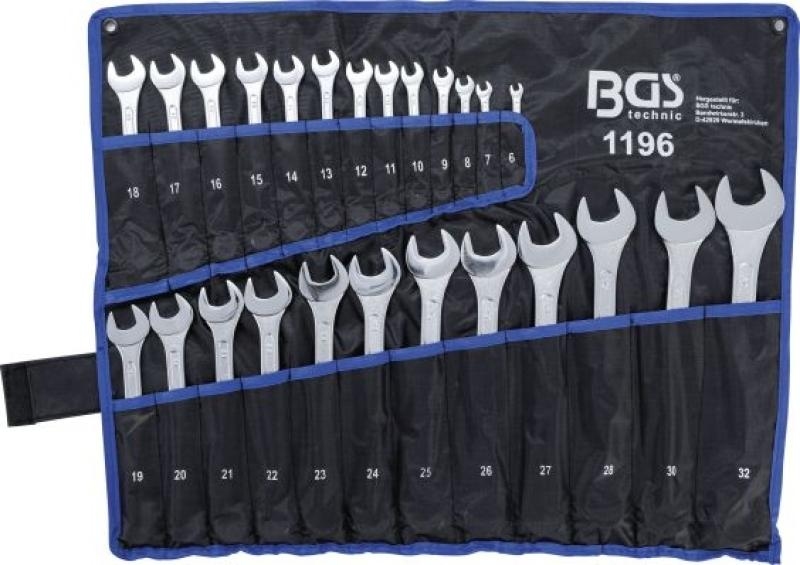 BGS Spanner Set, ring / open ended