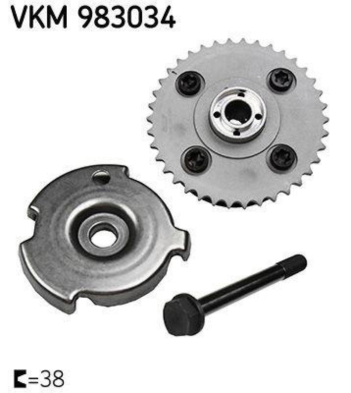 SKF Nockenwellenversteller VKM 983034
