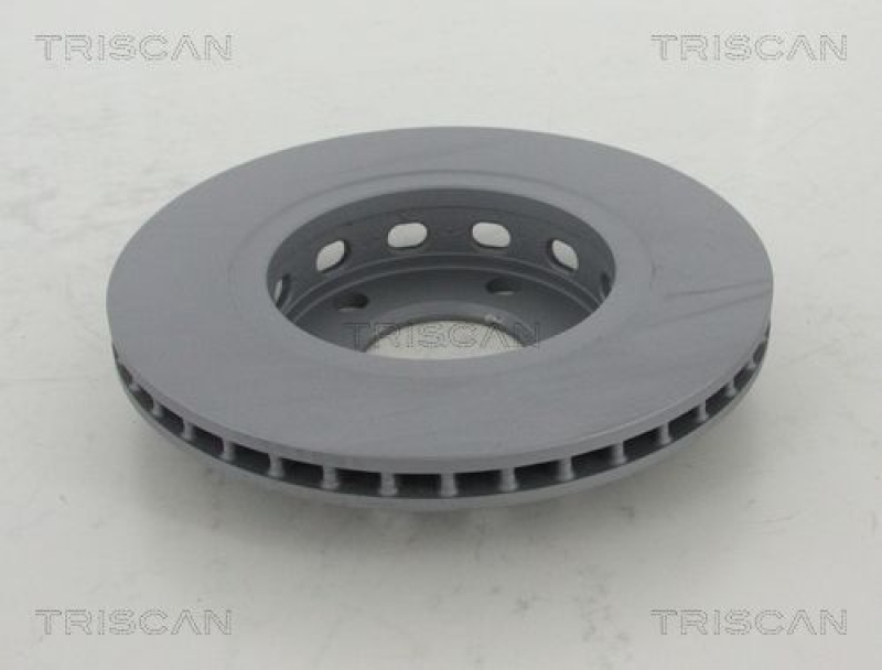 2x TRISCAN Bremsscheibe COATED 8120 291051C