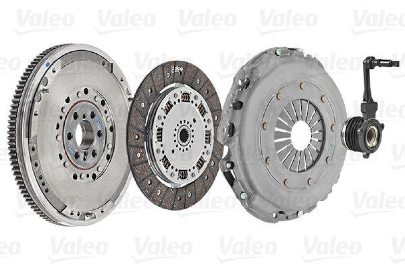 VALEO Kupplungssatz Kupplung FULLPACK DMF passend für Fiat 192 + Idea 359 1.9 D 837005