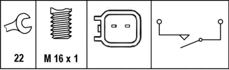 HELLA Switch, reverse light
