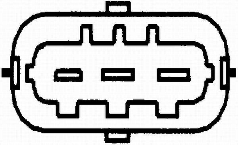 HELLA Sensor, Nockenwellenposition 6PU 012 681-011
