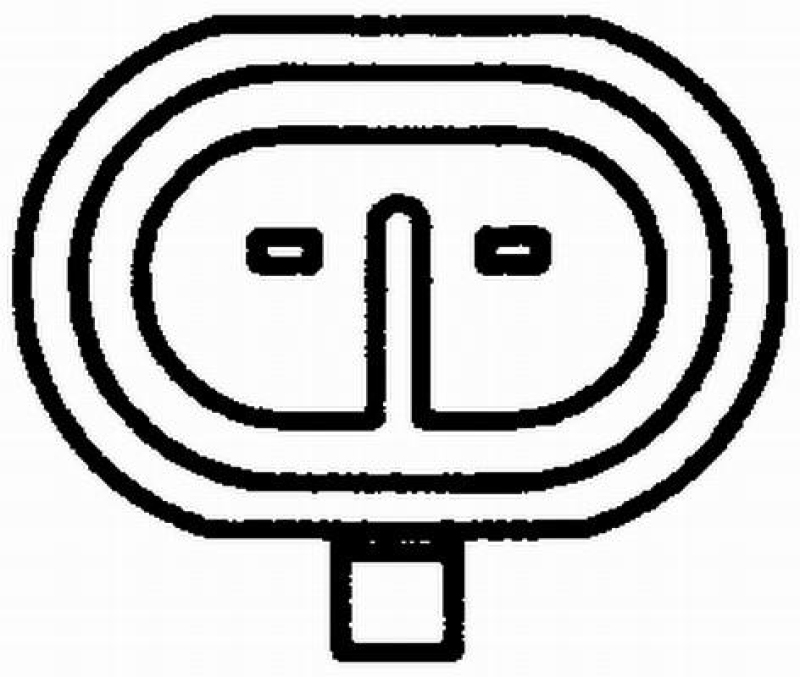 HELLA Sensor, exterior temperature