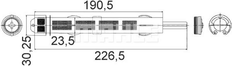 MAHLE Trockner, Klimaanlage PREMIUM LINE AD 289 000P