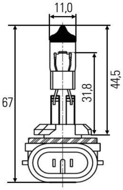 HELLA Glühlampe, Nebelscheinwerfer STANDARD
