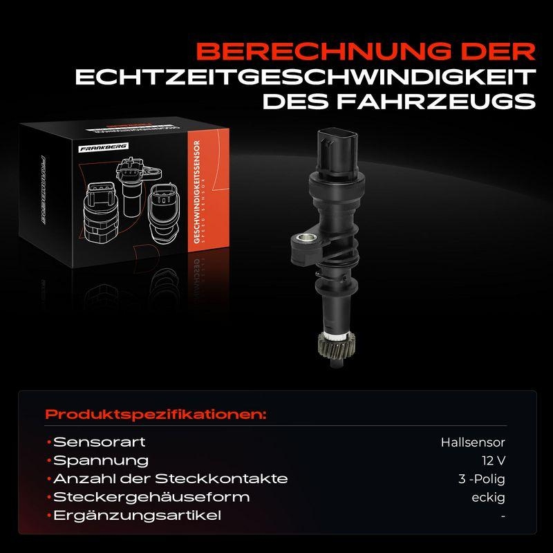 1x Frankberg Geschwindigkeitssensor 5481FB0054927