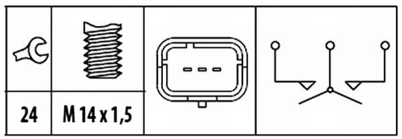 HELLA Switch, reverse light