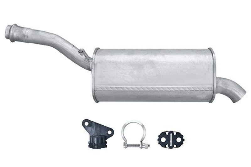 HELLA Endschalldämpfer Easy2Fit – PARTNERED with Faurecia 8LD366027-901