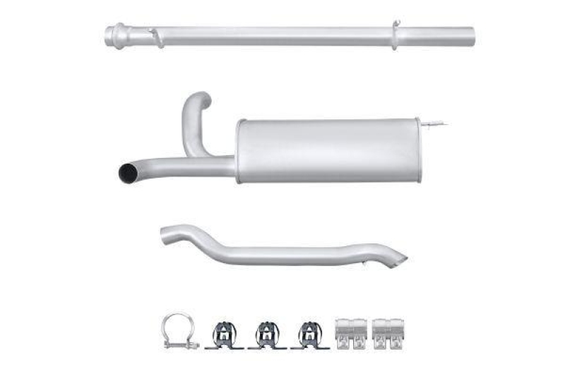 HELLA Endschalldämpfer Easy2Fit – PARTNERED with Faurecia 8LD366027-961
