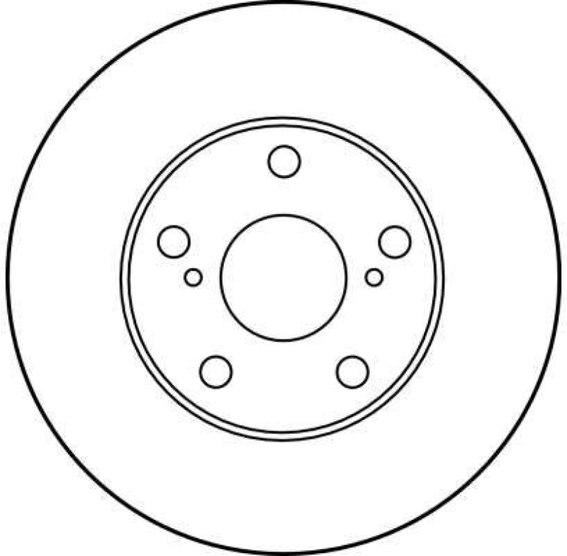 2x TRW Bremsscheibe