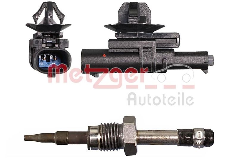 METZGER Sensor, Abgastemperatur ORIGINAL ERSATZTEIL GREENPARTS 08941088