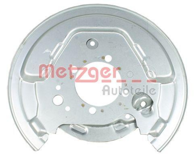 METZGER Spritzblech, Bremsscheibe 6115242