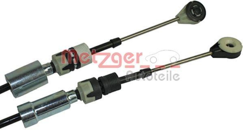 METZGER Cable Pull, manual transmission