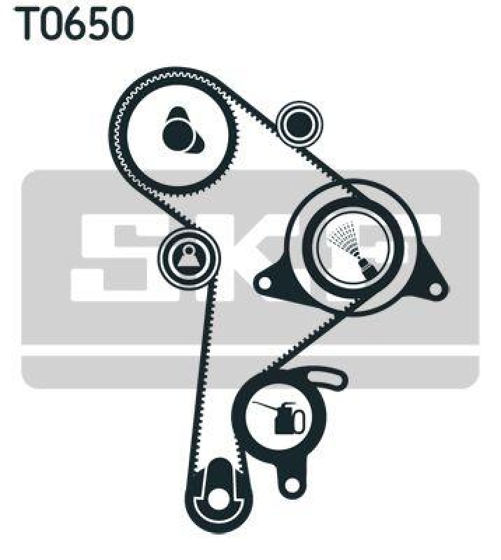 SKF Zahnriemensatz VKMA 01014