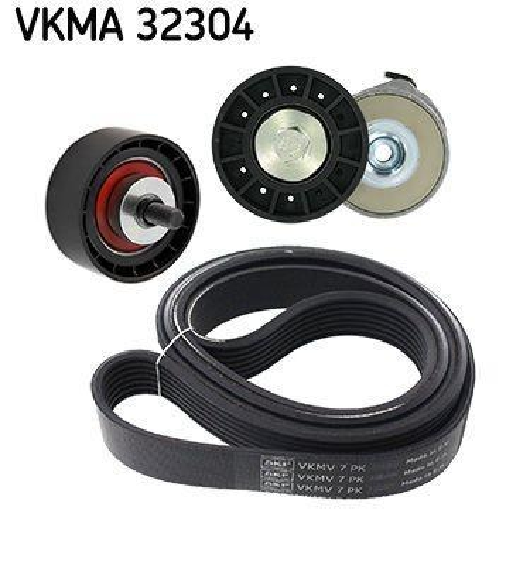 SKF Keilrippenriemensatz VKMA 32304