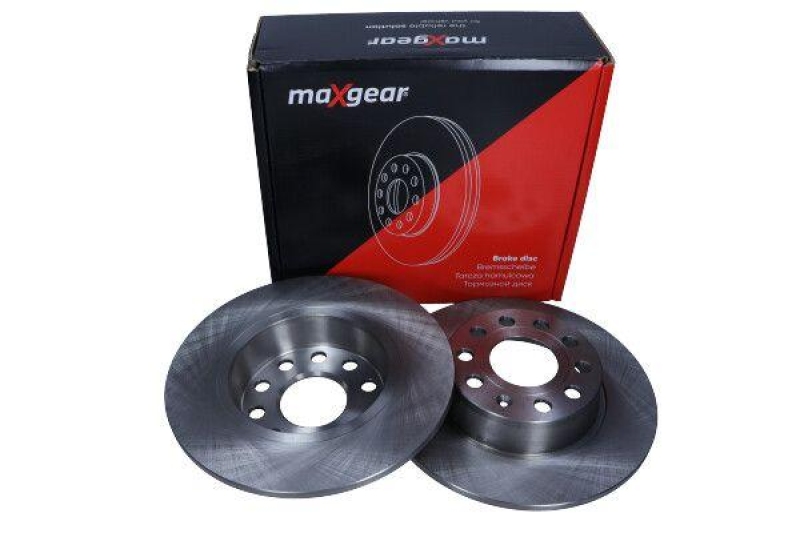 2x MAXGEAR Bremsscheibe 19-2018