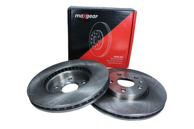 2x MAXGEAR Bremsscheibe 19-2019