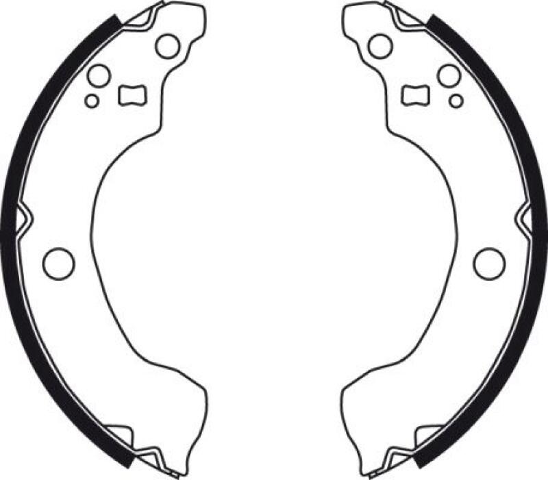 TRW Bremsbackensatz GS8487