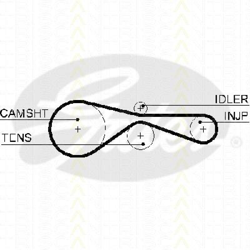 TRISCAN Timing Belt