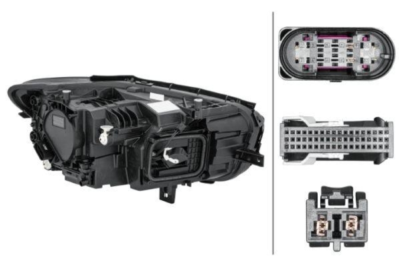 Hella Hauptscheinwerfer LED links passend für Mercedes Citan 1.5 112 1.3 W420 1EX 015 780-311