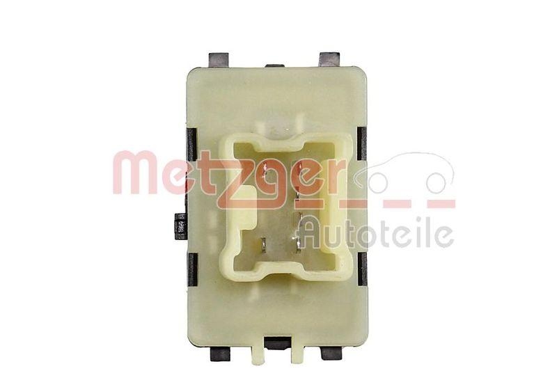 METZGER Switch, window regulator GREENPARTS