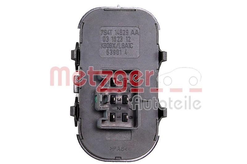 METZGER Switch, window regulator